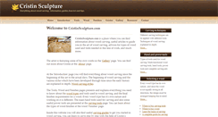 Desktop Screenshot of cristinsculpture.com